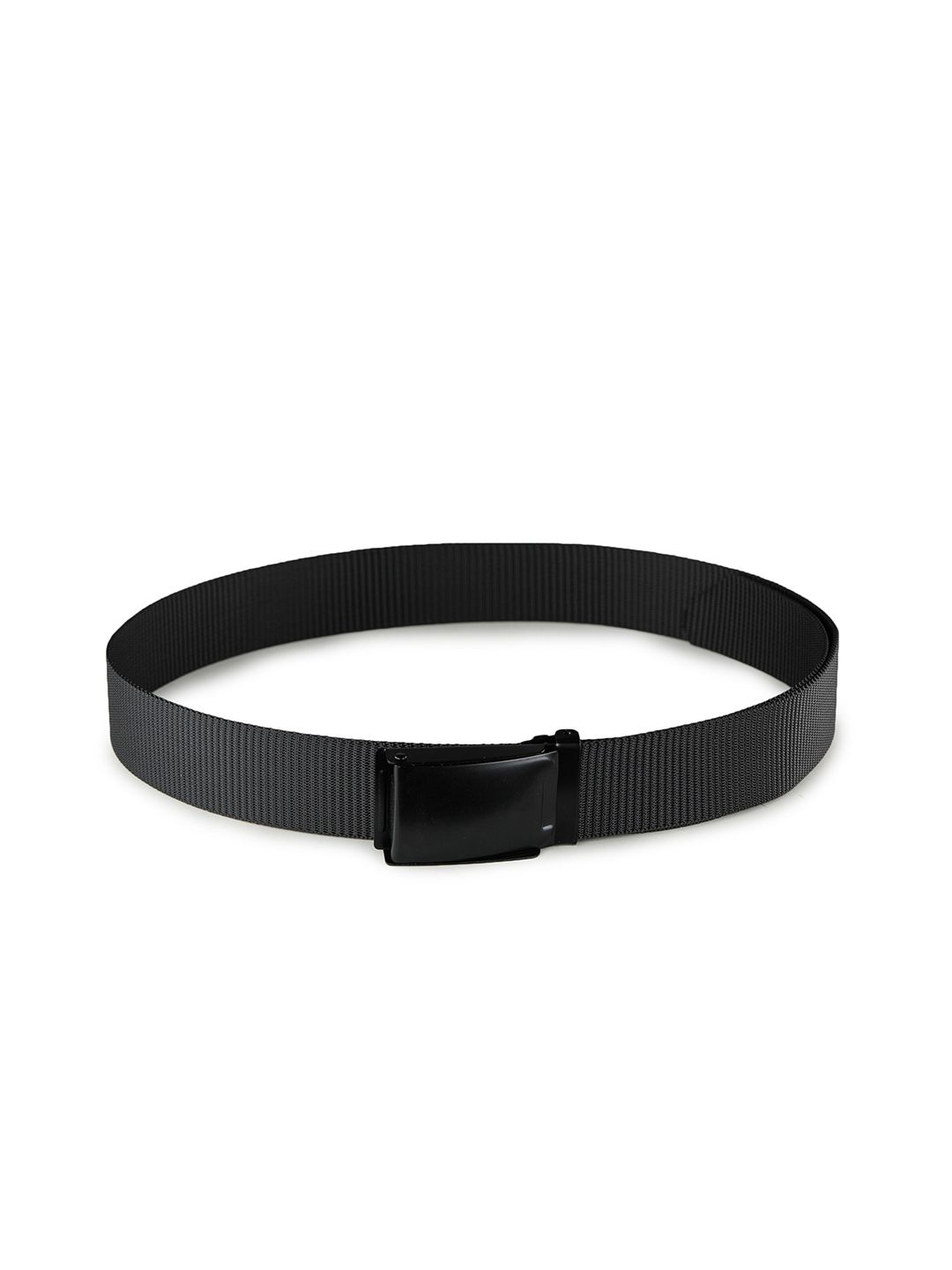 Calvadoss Women Black Woven Design Canvas Belt Price in India