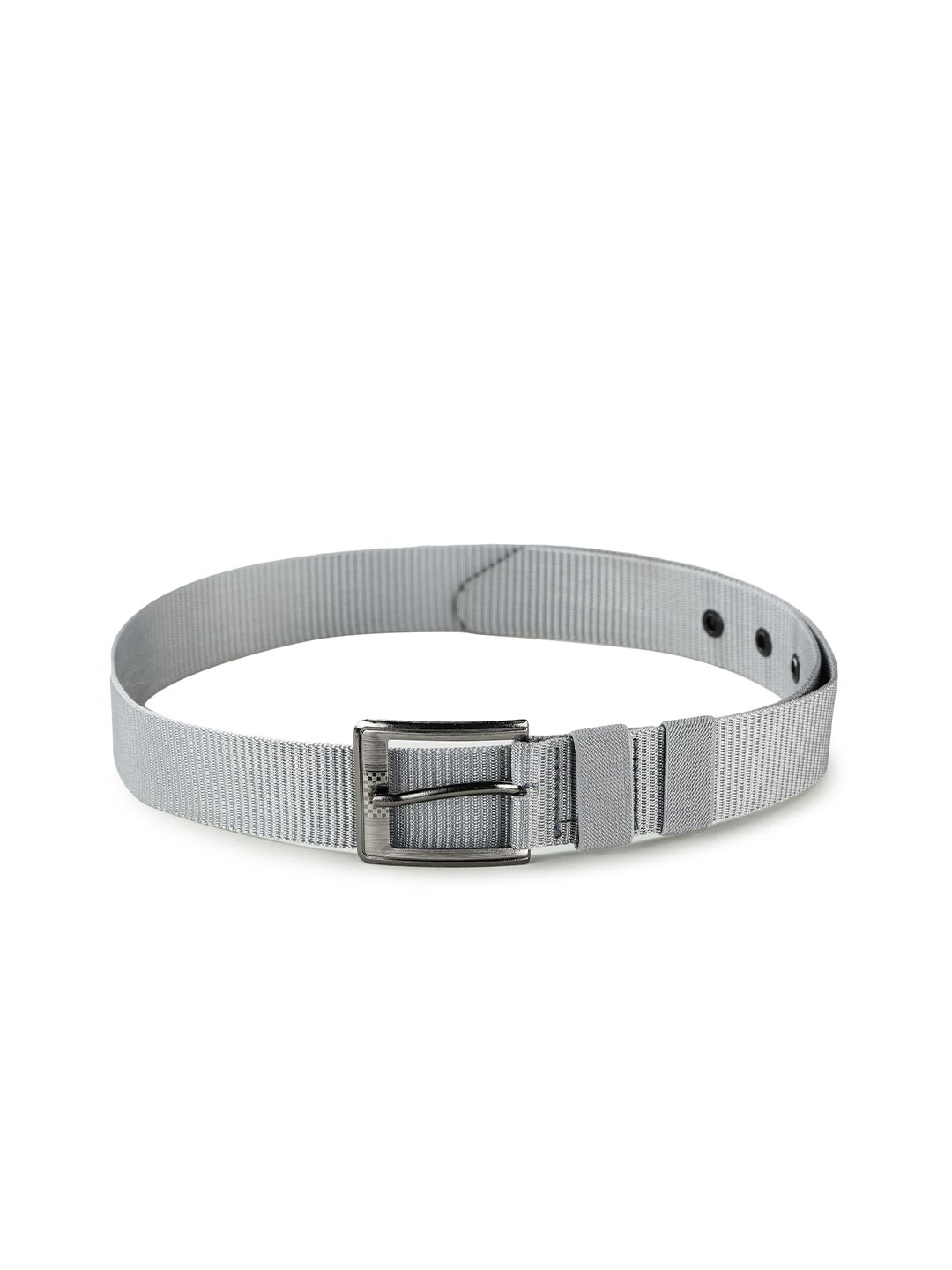 Calvadoss Women Grey Woven Design Canvas Casual Belt Price in India