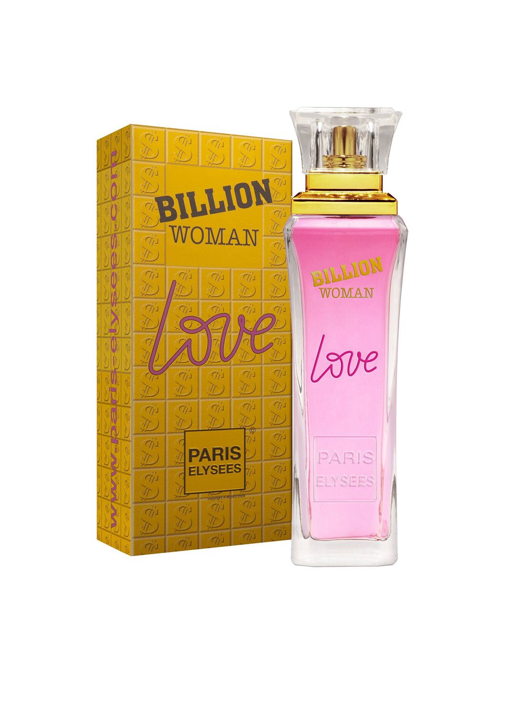 Paris Elysees Women Billion Woman Love Eau De Tolitte Perfume-100ml Price in India