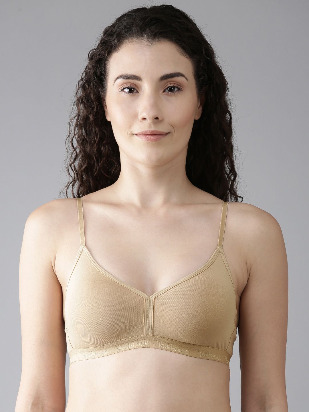 Van Heusen Beige Solid Non Padded Casual Bra ILIBR1VLSWW3711015 Price in India