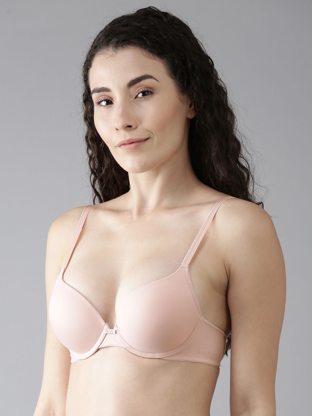 Van Heusen Silver-Toned & Pink Bra Underwired Lightly Padded IILBRBLXSWW3622005 Price in India