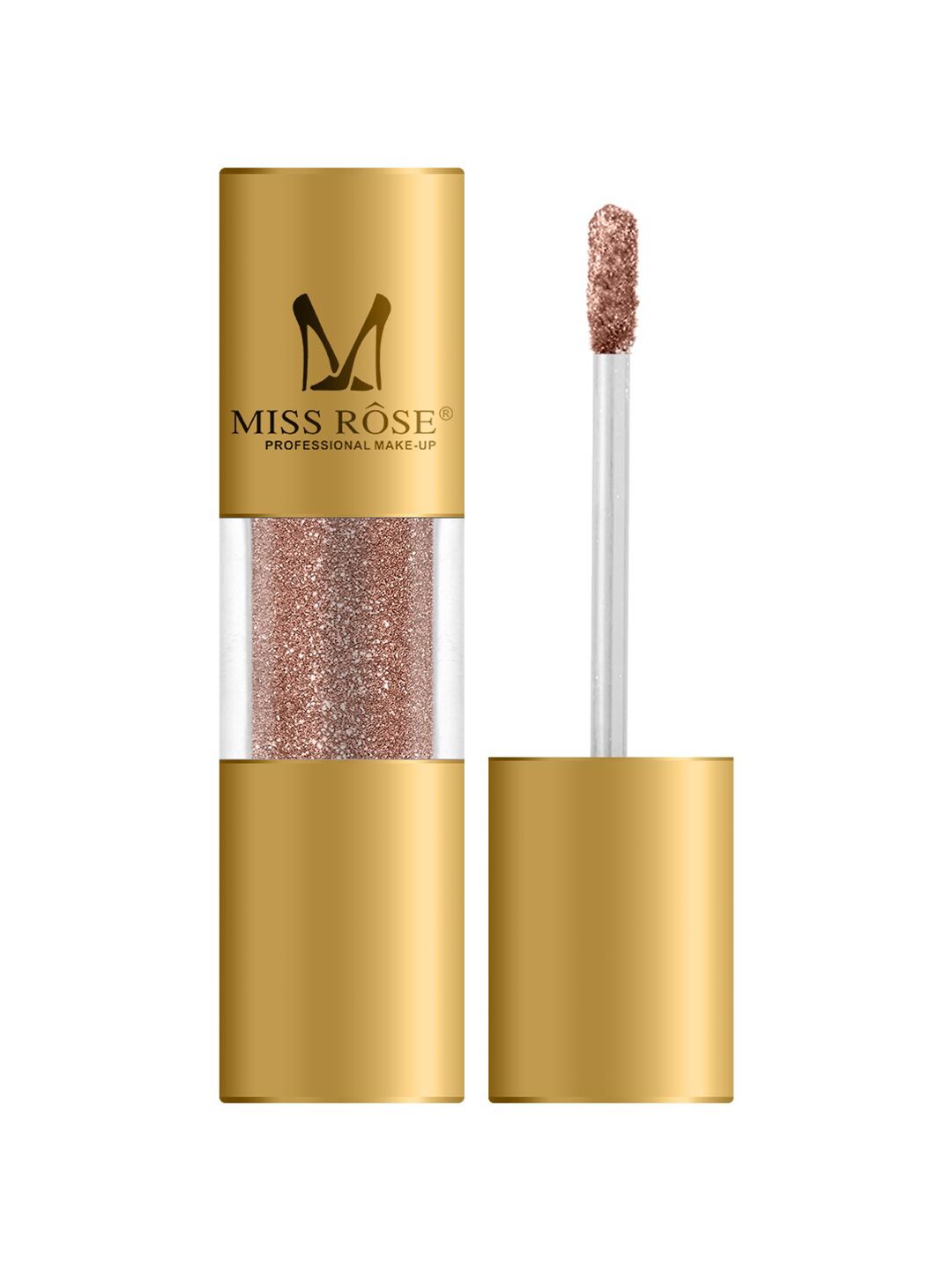 MISS ROSE Glitter & Glow Liquid Eyeshadow Pigment - Metallic Price in India