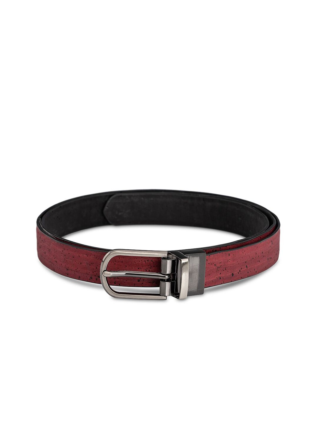 Beej Women Maroon Textured Belt Price in India