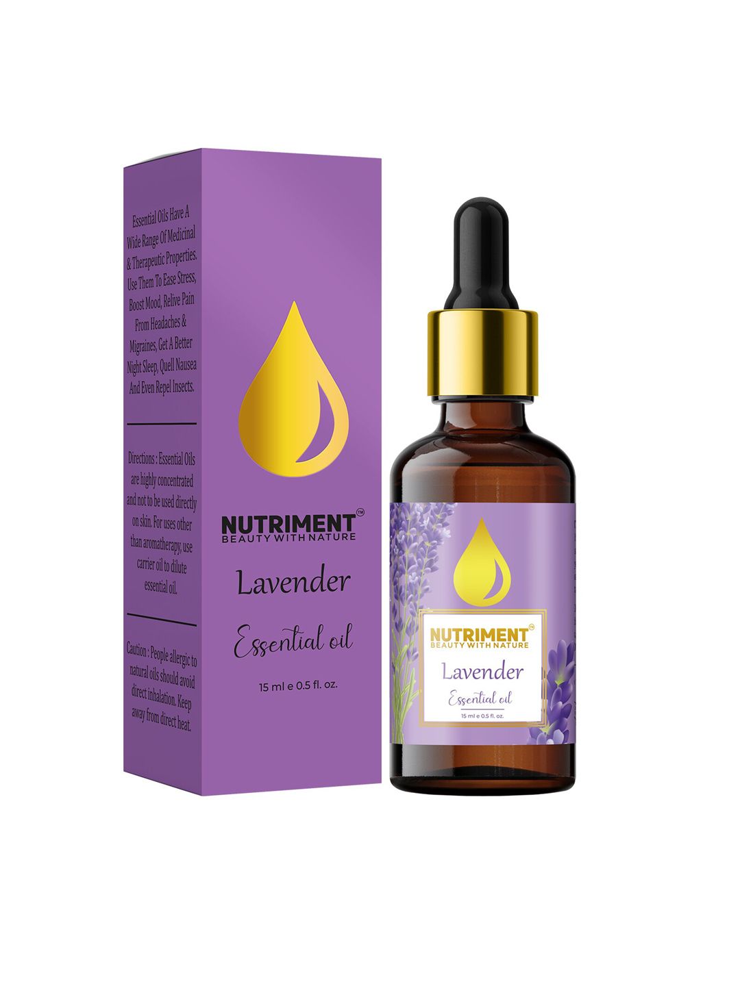 Nutriment Purple Lavender Essential Oil 15ml Price in India