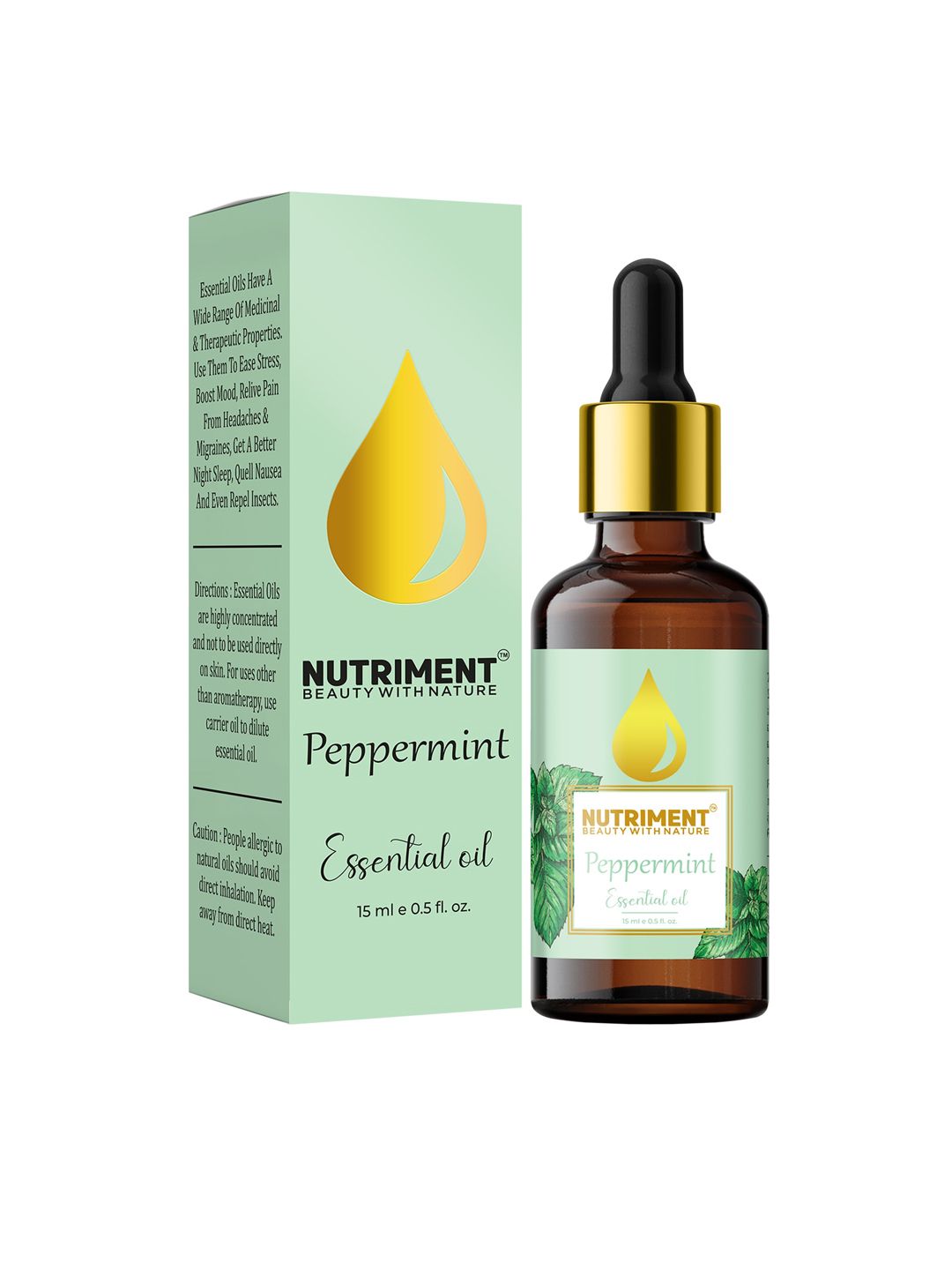 Nutriment Green Peppermint Essential Oil 15ml Price in India