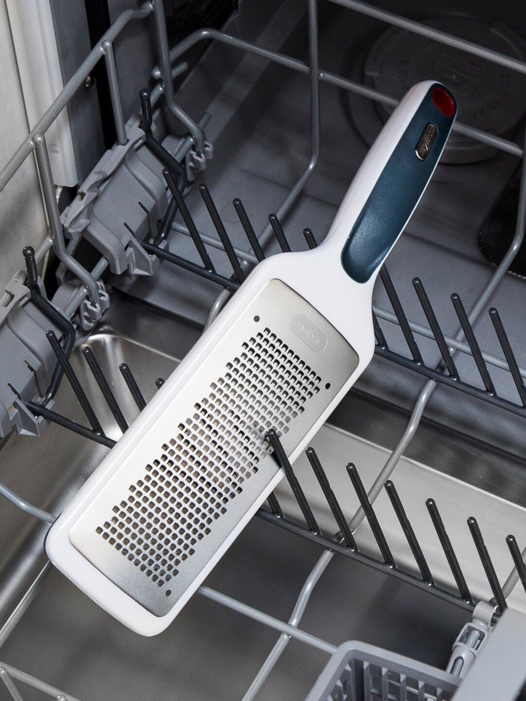 Zyliss White & Silver-Toned Solid Stainless Steel Fine Grater Price in India