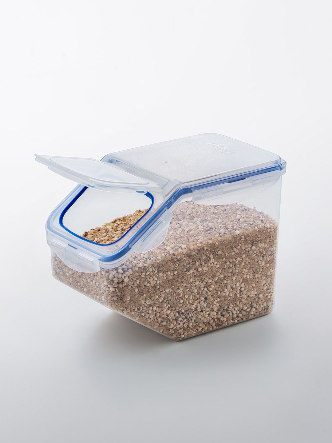 Lock & Lock Transparent & Blue Solid Leakproof Food Storage Container 5Kg Price in India