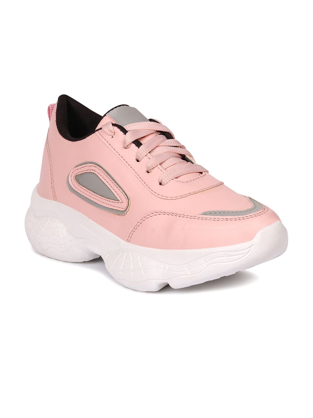 Longwalk Women Pink Walking Non-Marking Shoes Price in India