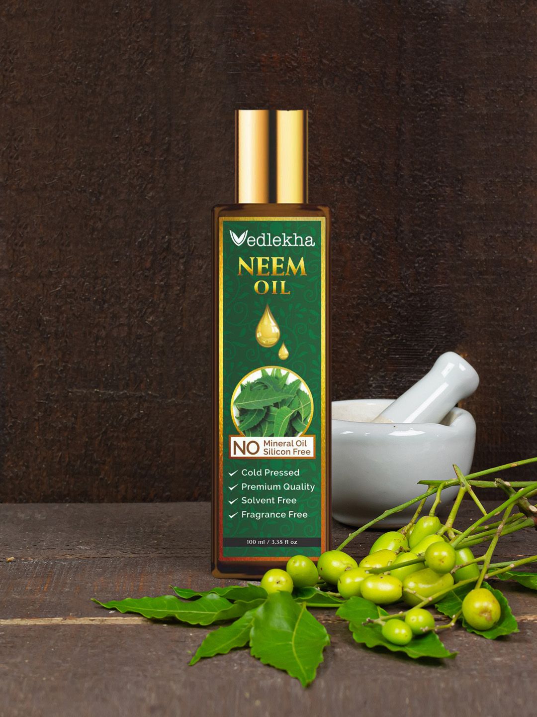 Vedlekha Brown Neem Hair Oil Price in India