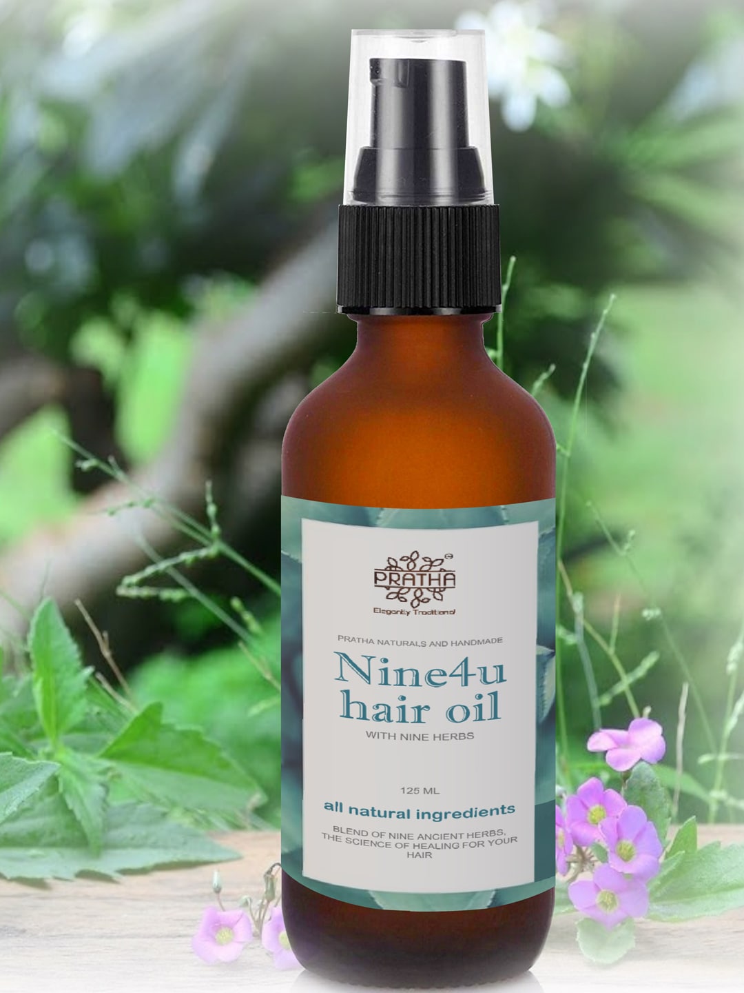 Pratha Nine4u Hair Oil With Nine Herbs Elegantly Traditional 100 ml Price in India