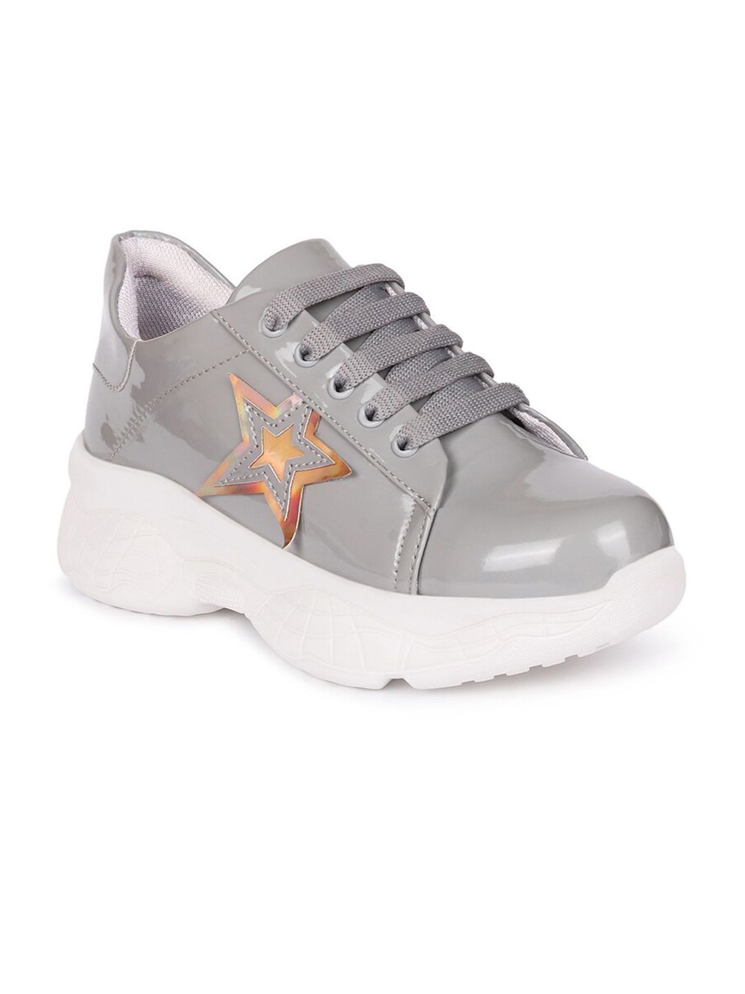 Longwalk Women Grey Walking Shoes Price in India