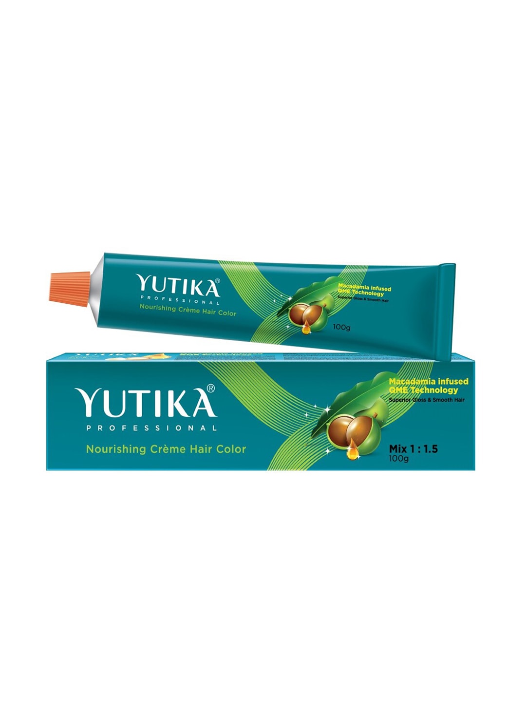 Yutika Unisex Professional Creme Hair Color 100gm Red Price in India