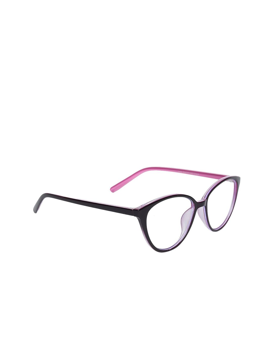 Peter Jones Eyewear Unisex Transparent Full Rim Blue Light Blocking Cateye Frames Price in India