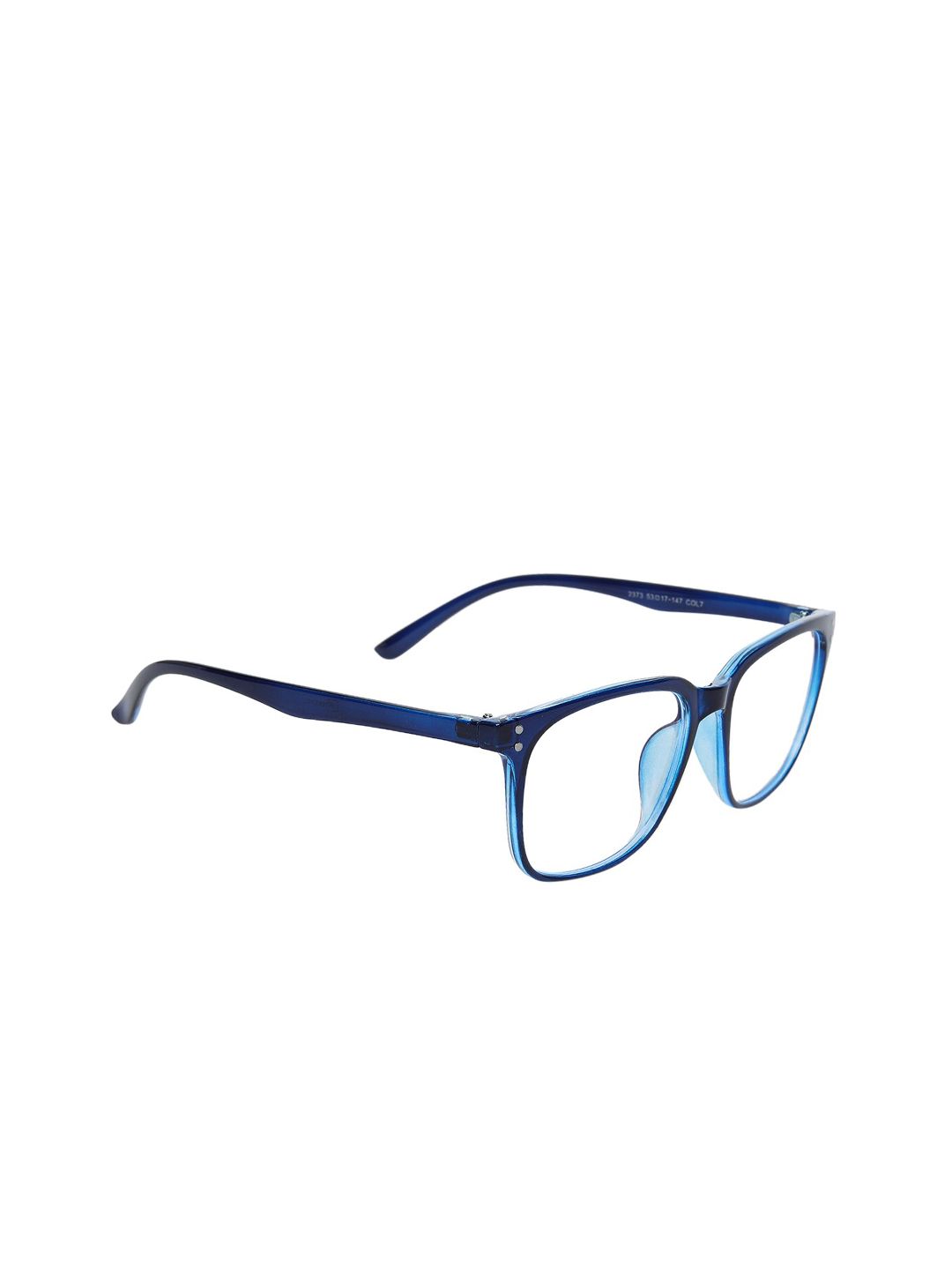 Peter Jones Eyewear Unisex Blue Solid Price in India