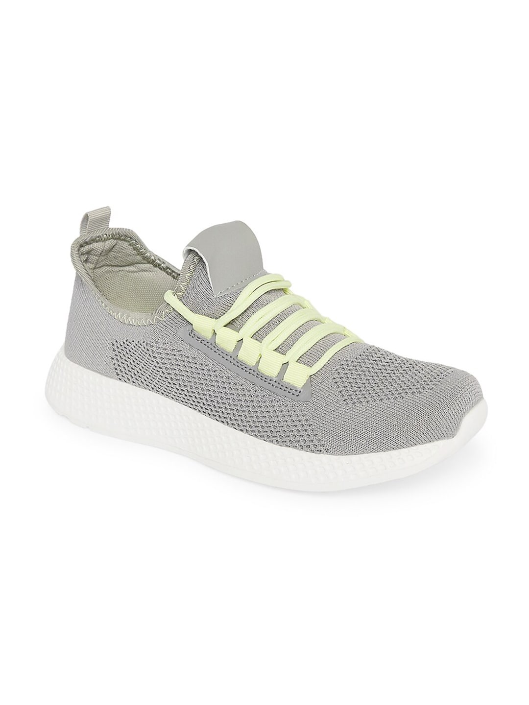 Forever Glam by Pantaloons Women Grey Textile Running Non-Marking Shoes Price in India
