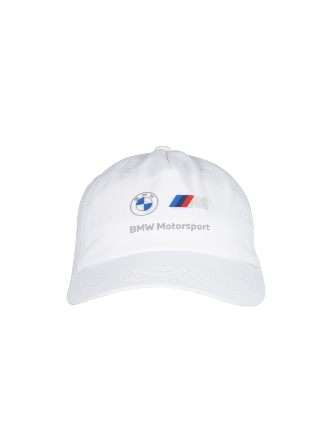 Puma Unisex White Self Design Nylon BMW M Motorsport Baseball Cap Price in India