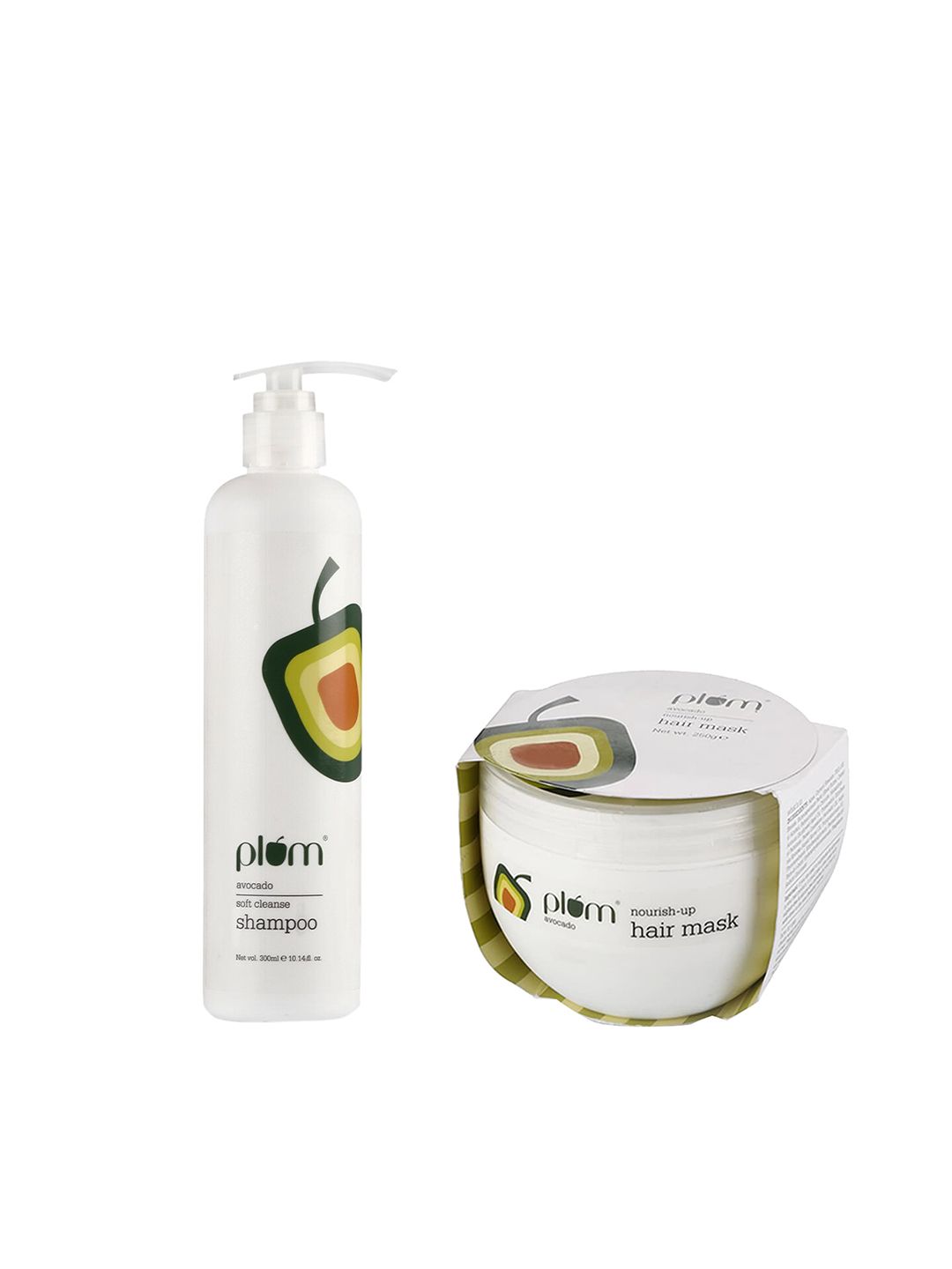 Plum Set of Avocado Soft Cleanse Shampoo & Nourish Up Hair Mask Price in India