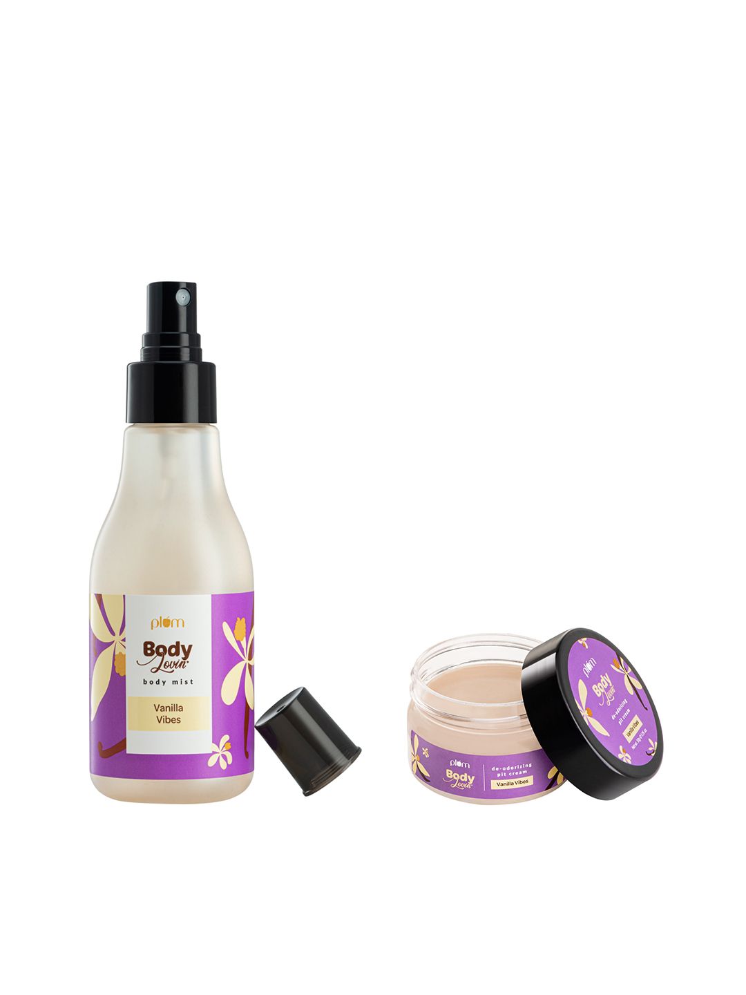 Set of BodyLovin' Vanilla Vibes Body Mist & BodyLovin Vanilla Vibes De-odorizing Pit Cream Price in India