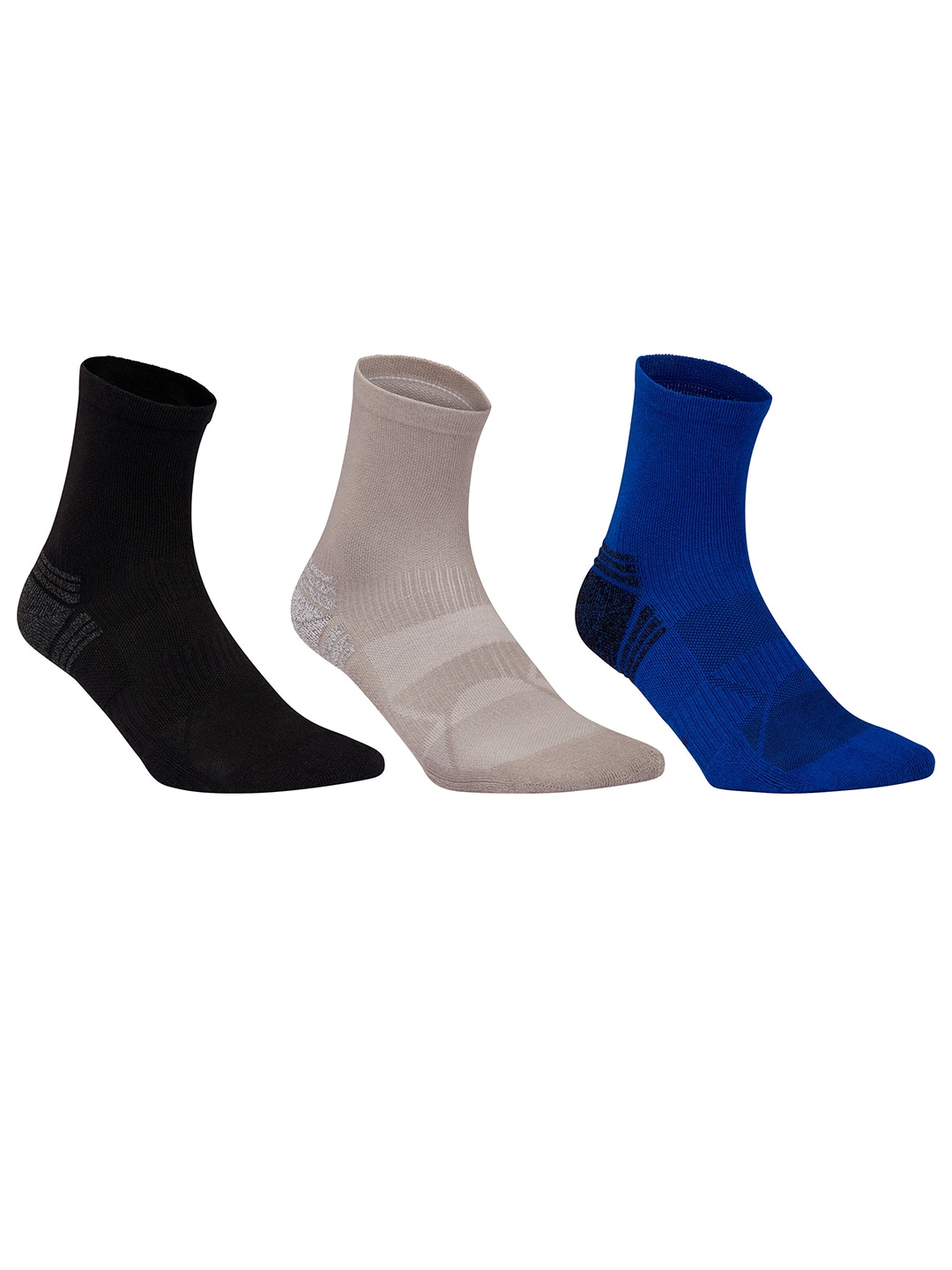 Newfeel By Decathlon Unisex Pack Of 3 Above Ankle Socks Price in India