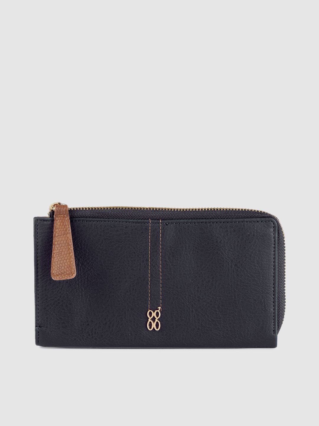 Baggit Women Navy Blue Zip Around Wallet Price in India