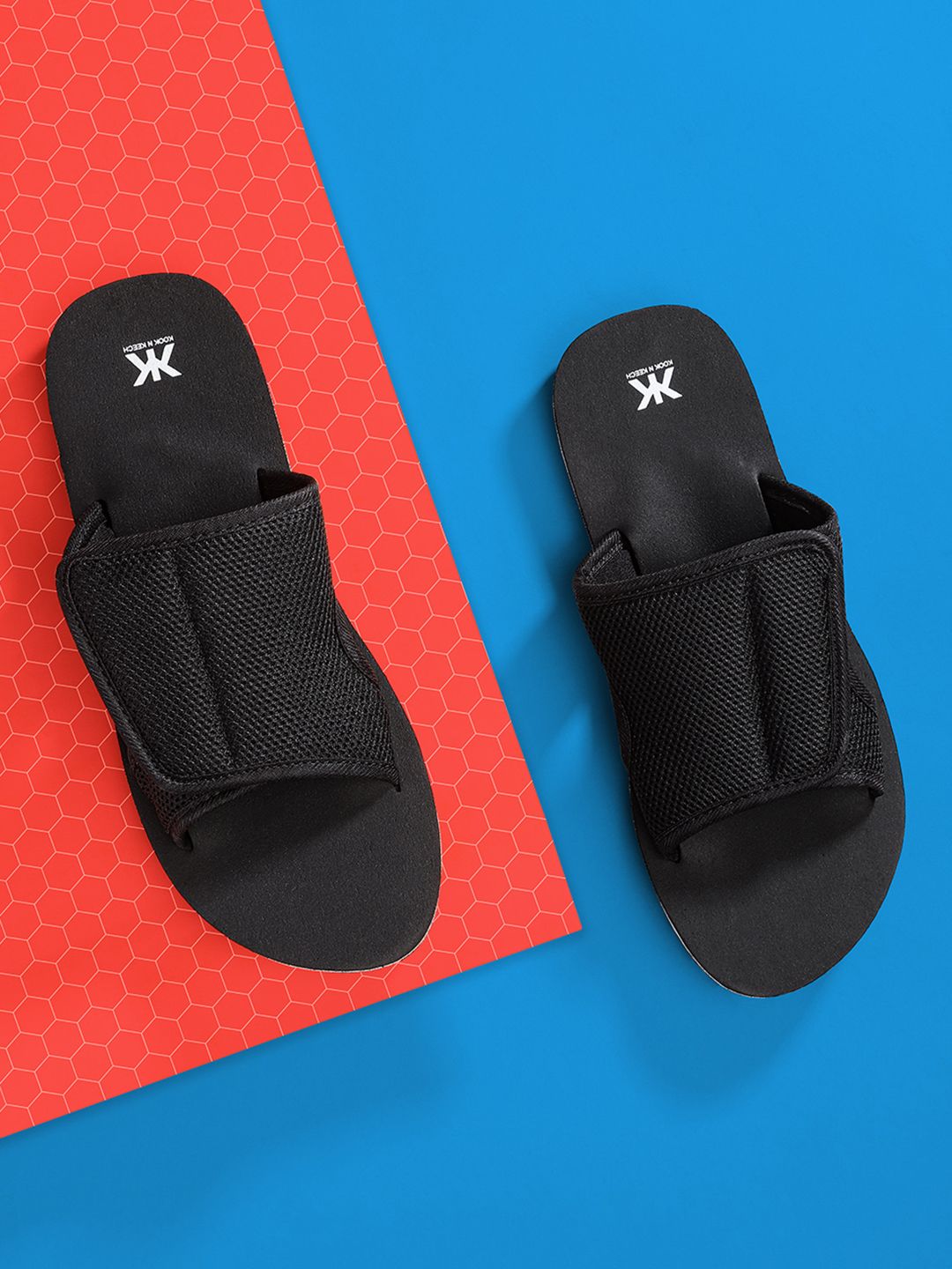Kook N Keech Women Black Slip-On Flip-Flops Price in India