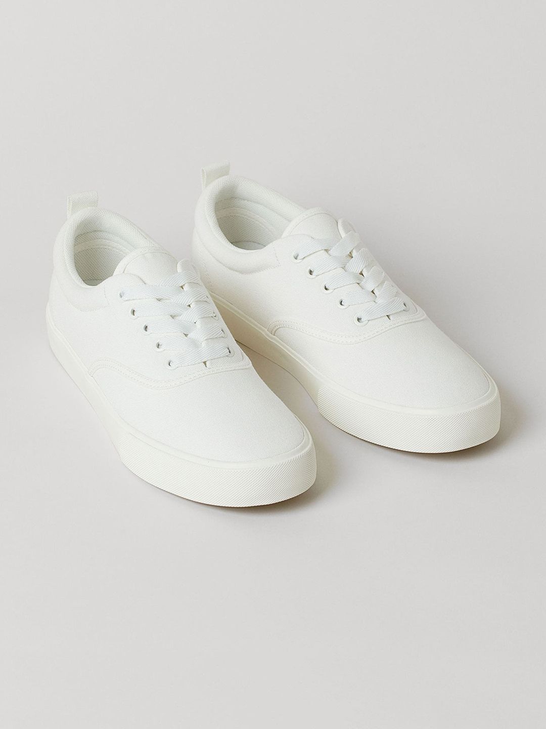 H&M Men White Low profile trainers