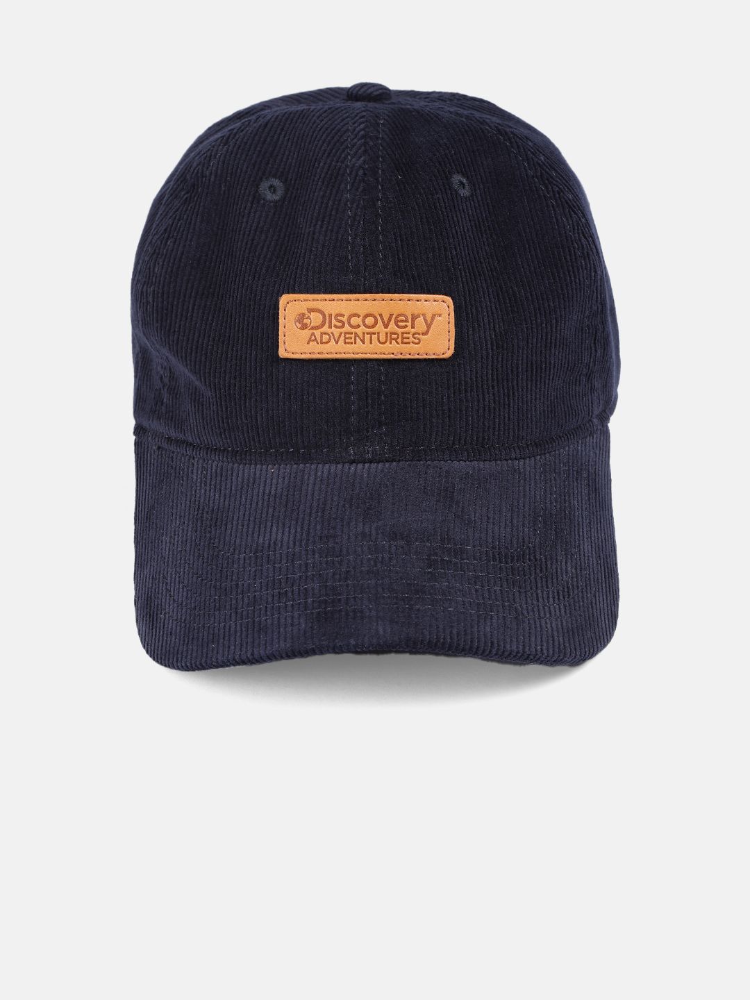 Roadster x Discovery Unisex Navy Blue Solid Baseball Cap Price in India