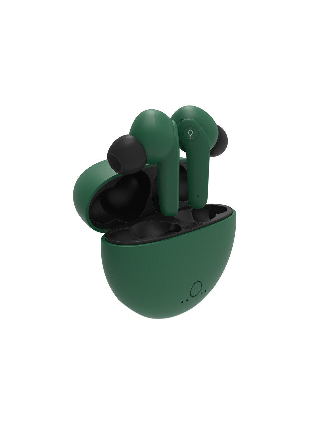 pebble Green & Black Immersive Audio - Up to 15H Playback - Pebble Arc TWS Earbuds Price in India