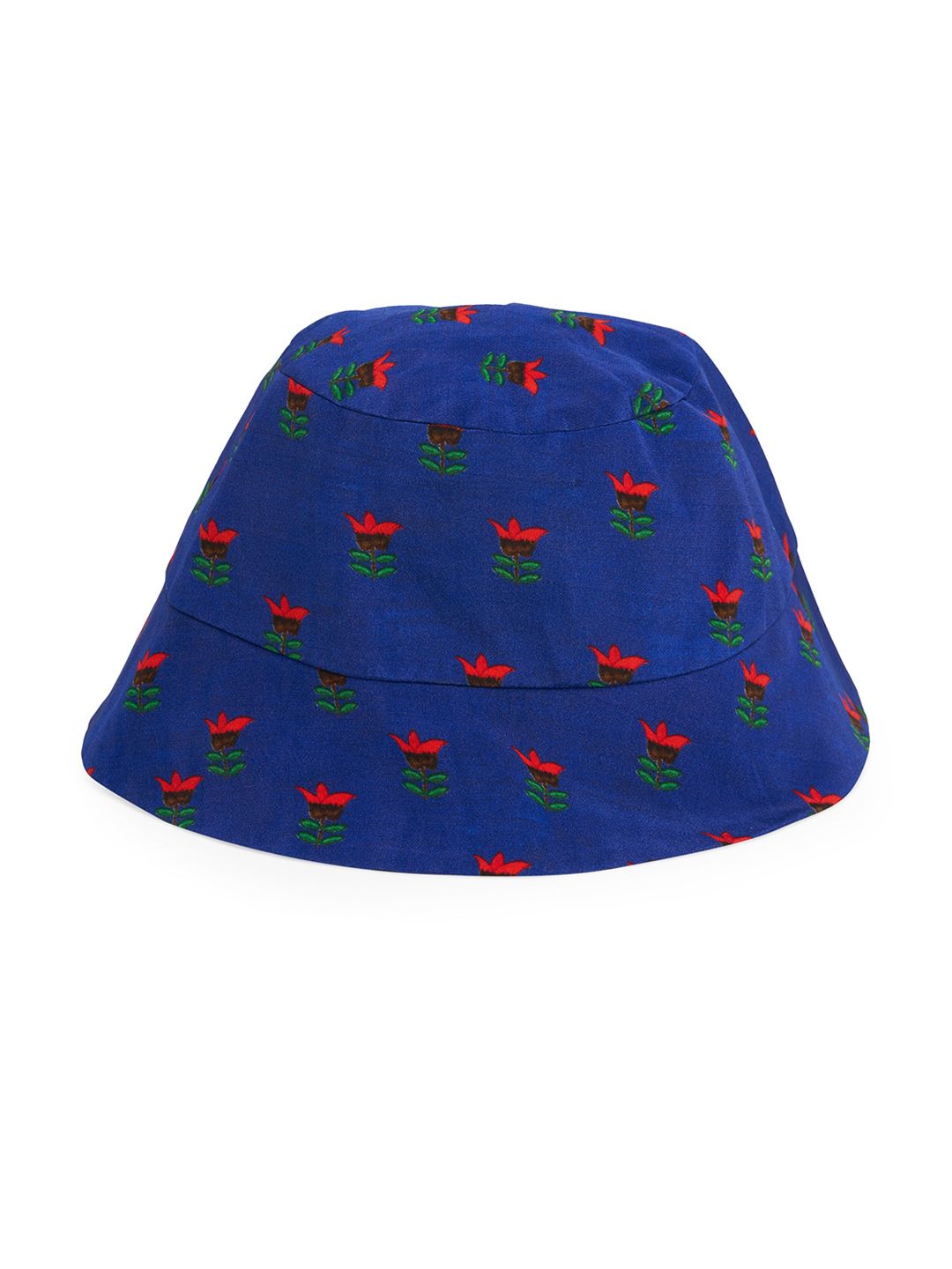 Masaba Women Blue & Red Printed Bucket Hat Price in India