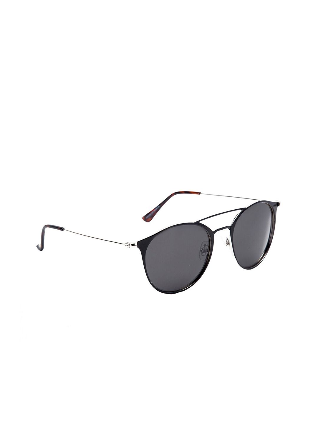 GIO COLLECTION Unisex Grey UV Protected Round Sunglasses GM10166C06 Price in India