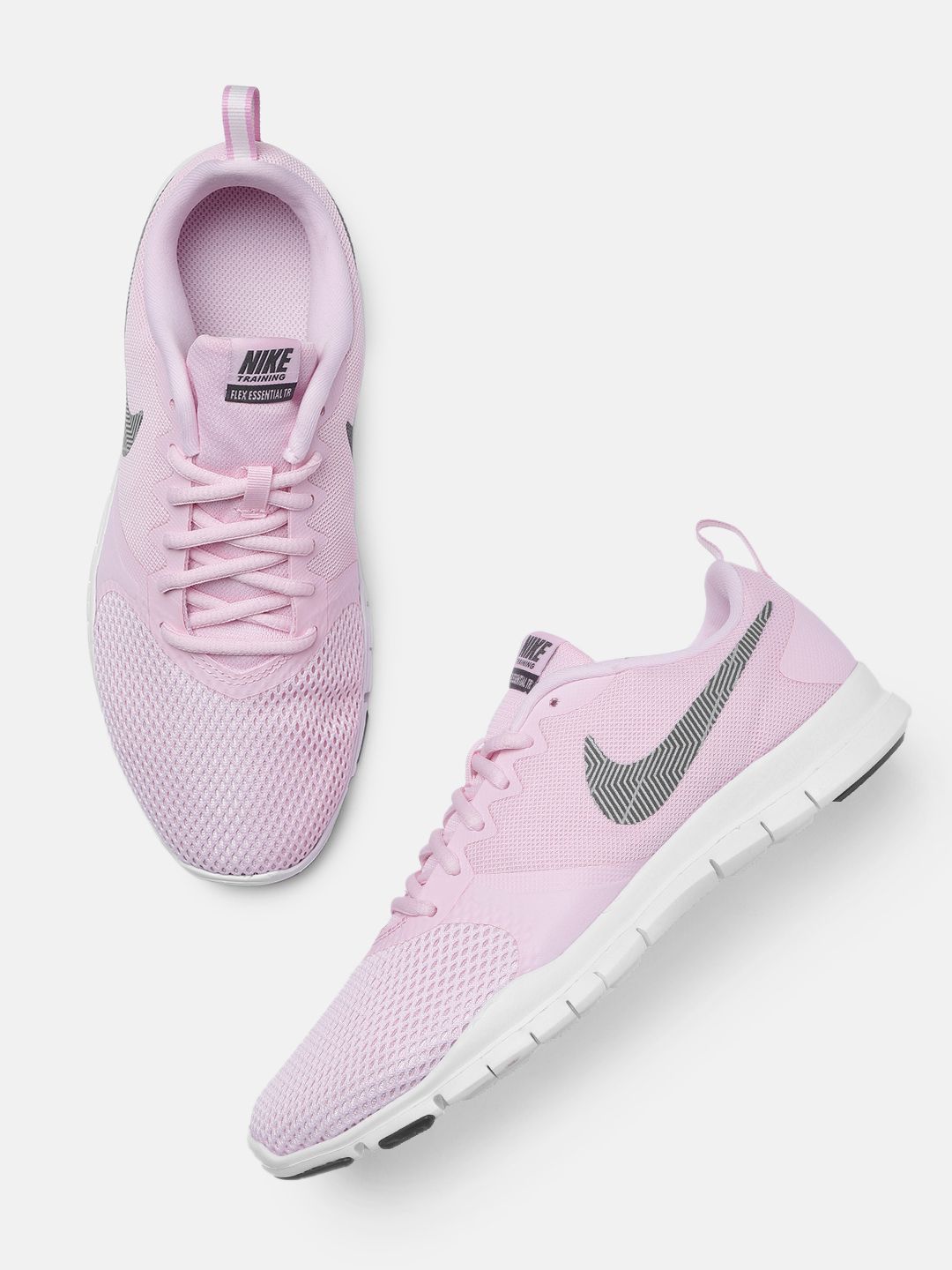 nike flex essential ladies training shoes pink