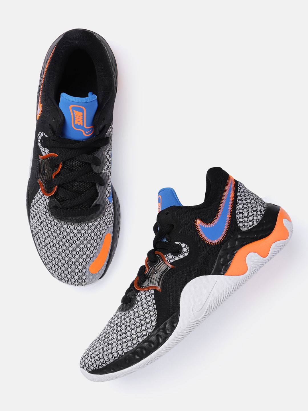 Nike Unisex Black Renew Elevate II Basketball Shoes Price in India
