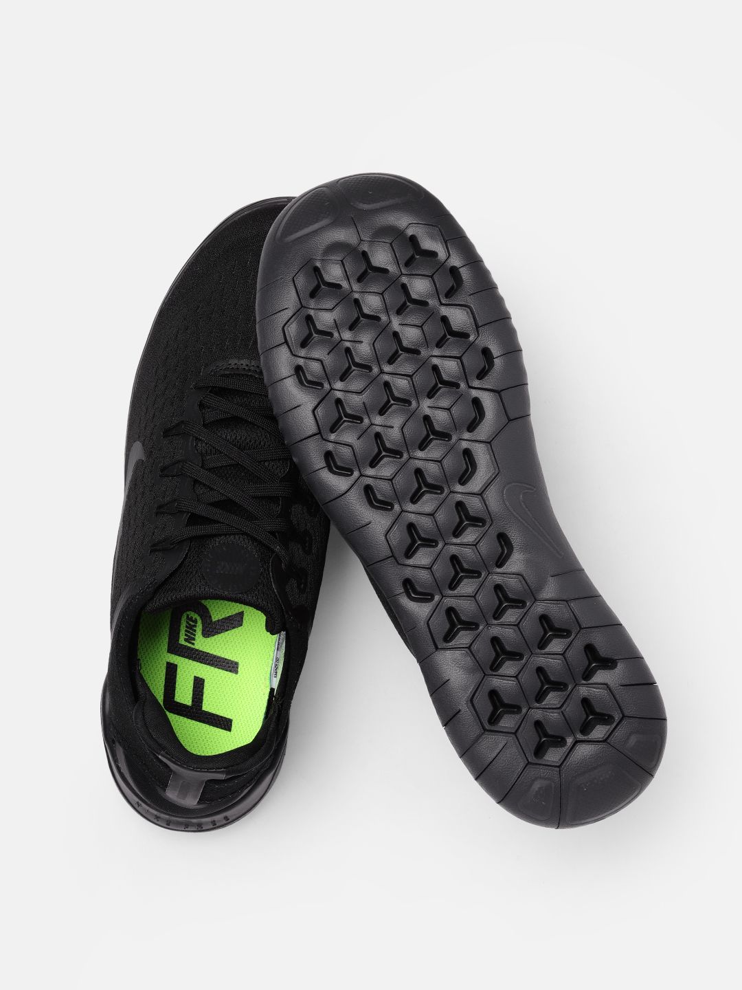 nike free rn flyknit 2018 black