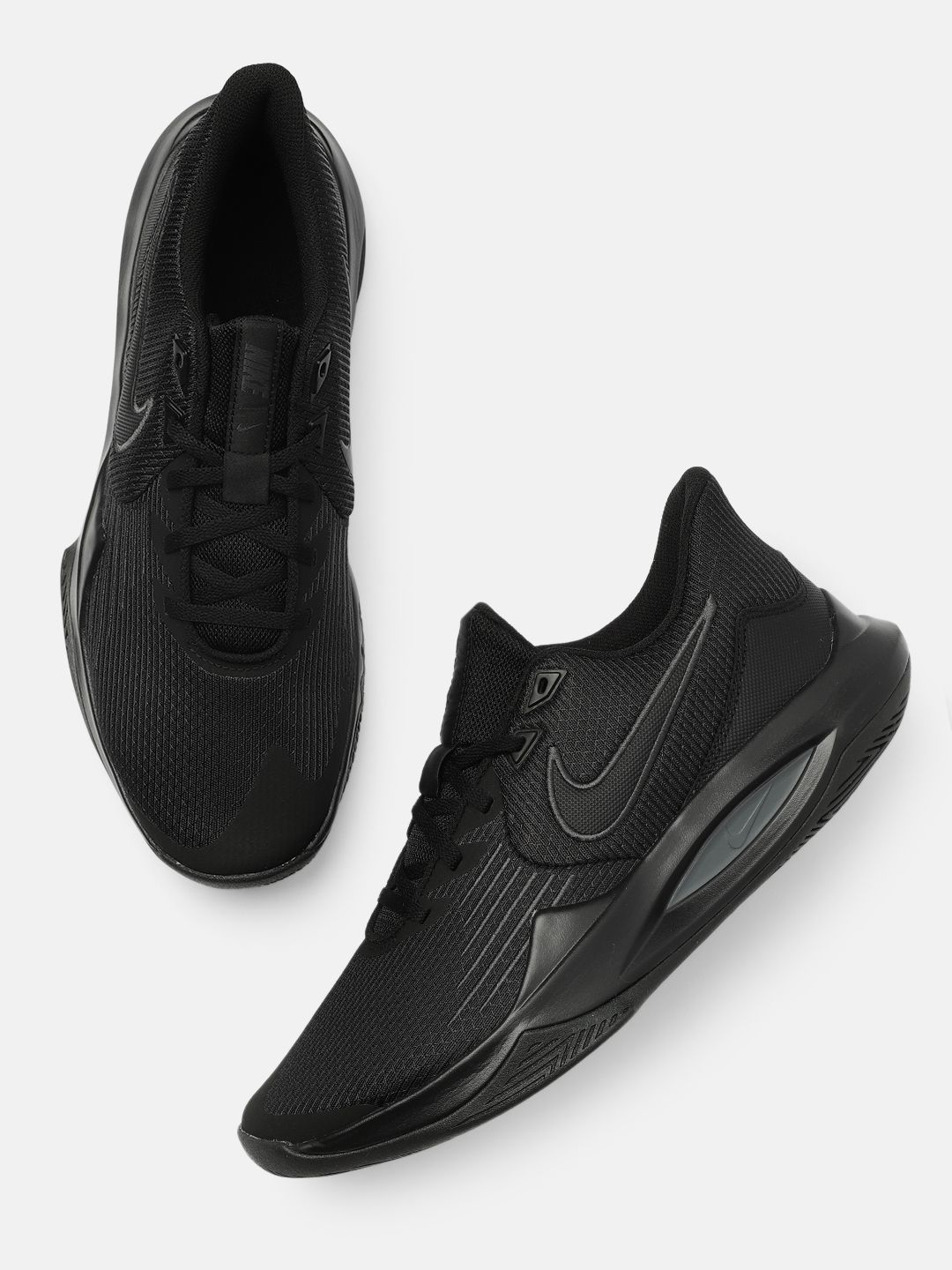 Nike Unisex Black Precision V Basketball Shoes Price in India