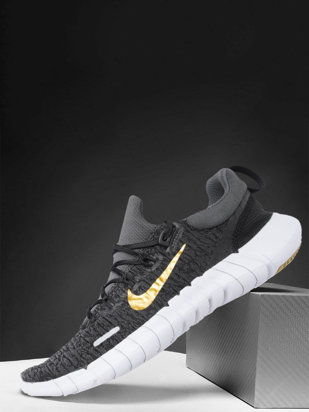 Nike Women Black Free 5.0 NN Running Shoes Price in India