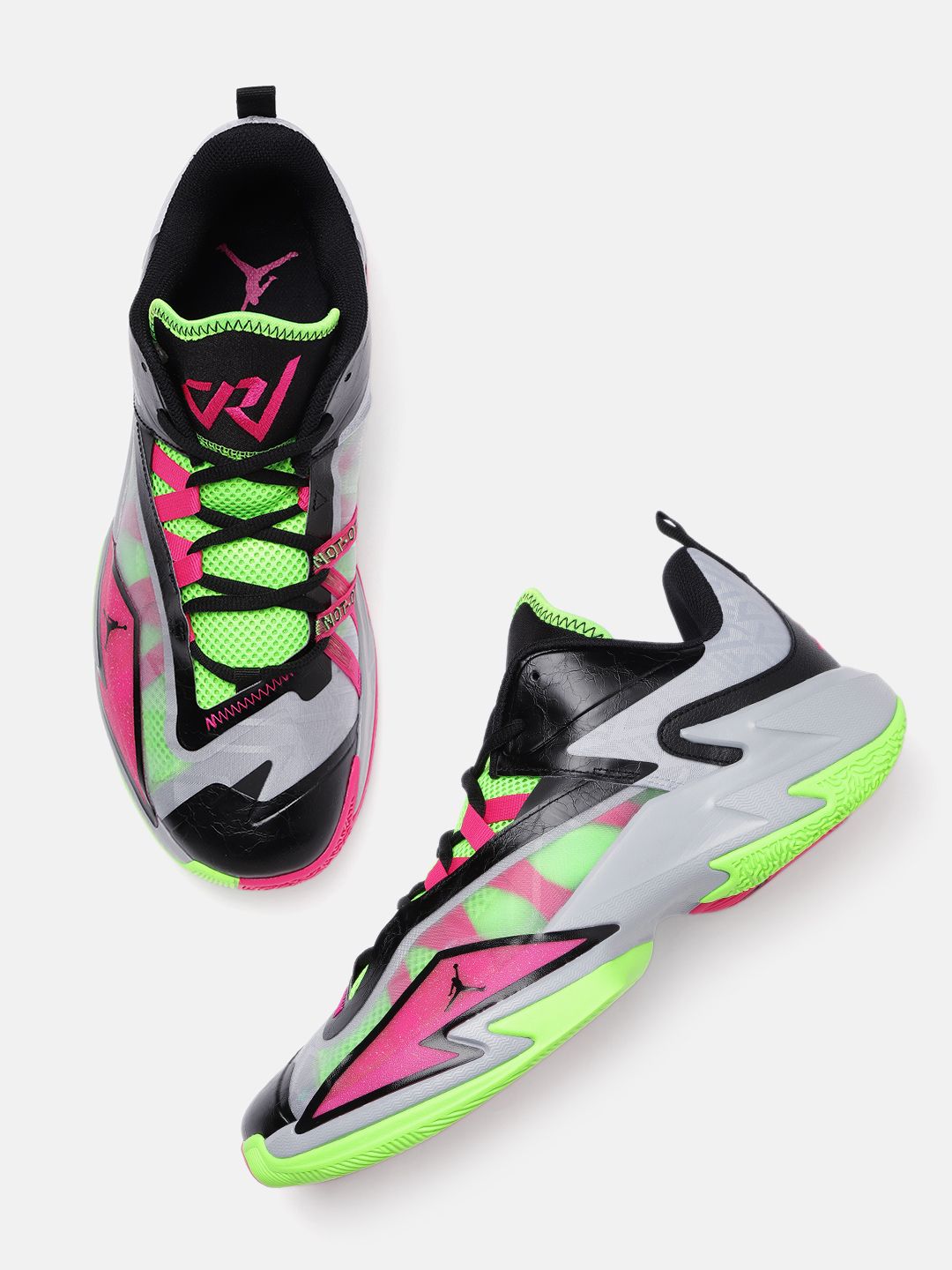 Buy Nike Men Multicoloured Jordan One Take 3 Basketball Shoes