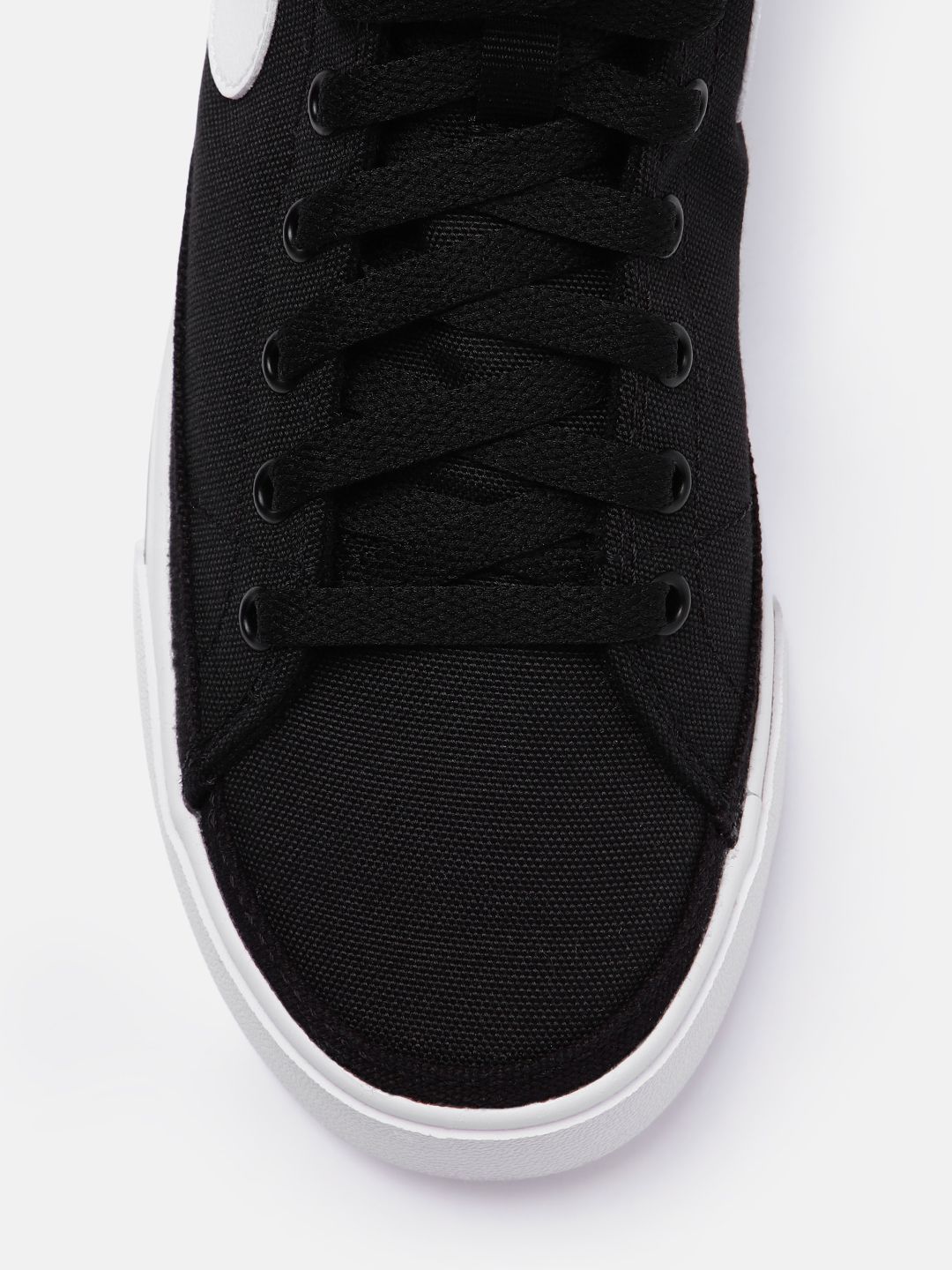 nike court legacy mid black