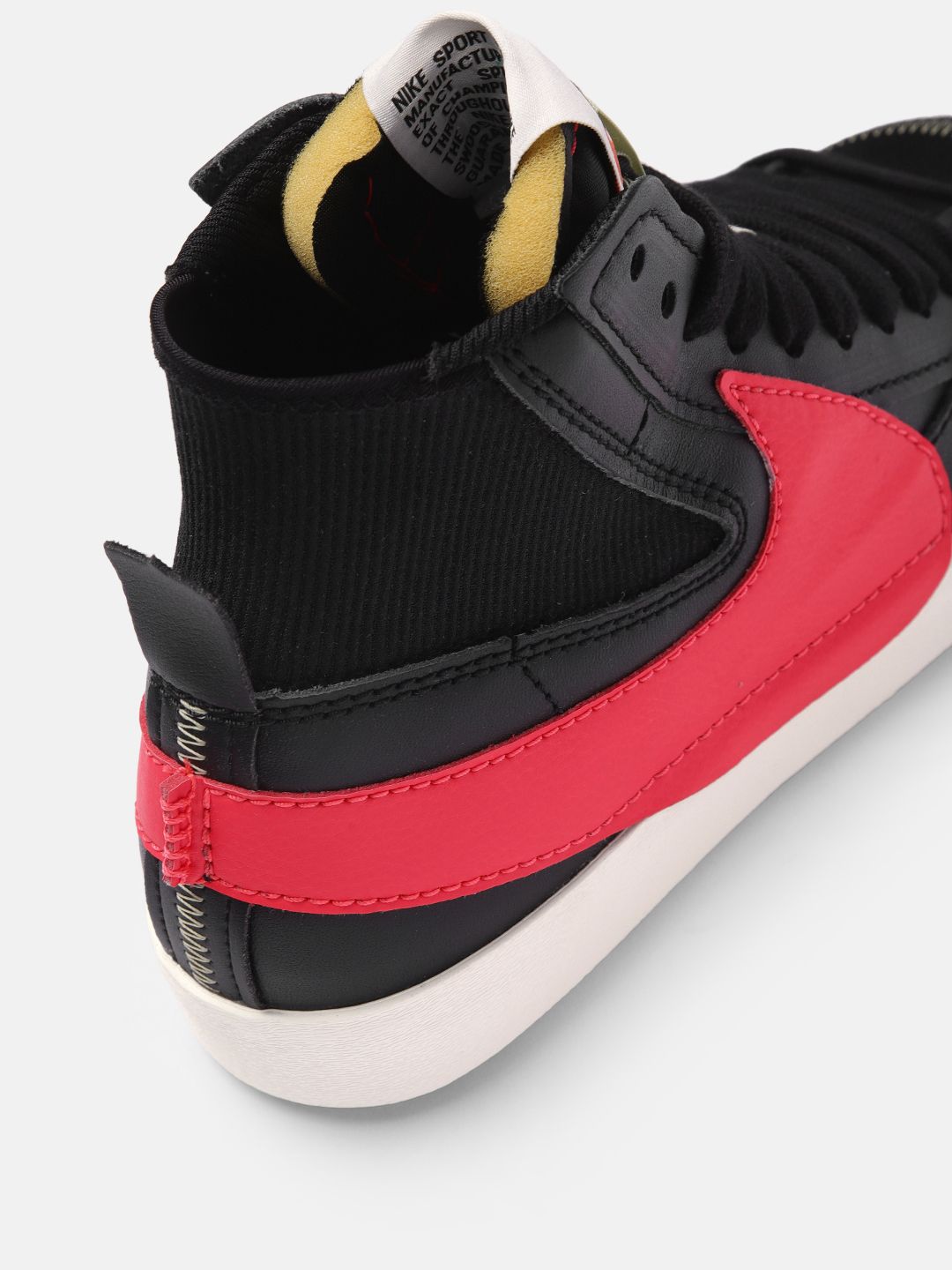 nike blazers red and black