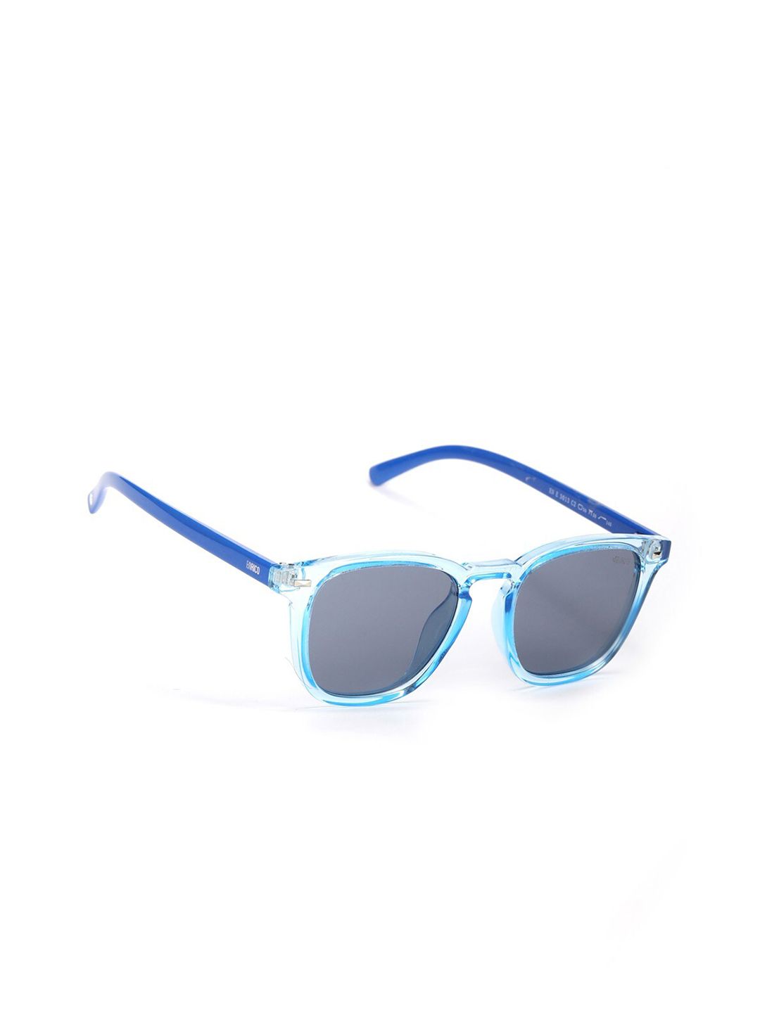 ENRICO Unisex Blue Lens & Blue Wayfarer Sunglasses - EN E 3013 C2-Blue