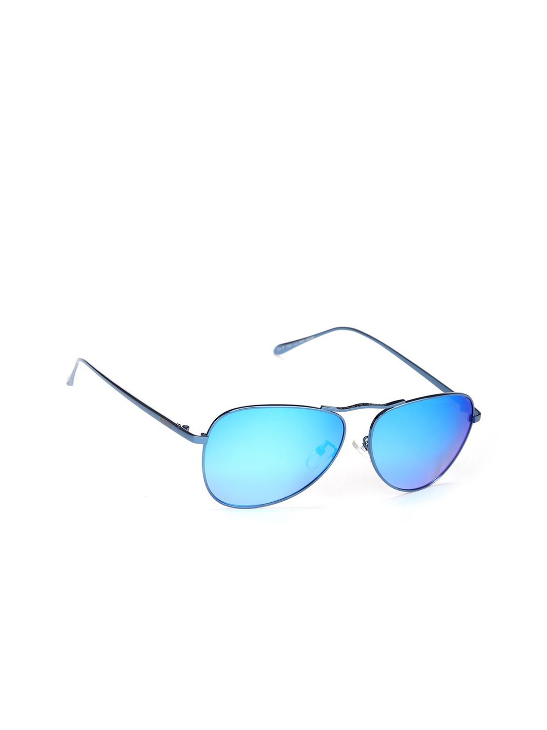 ENRICO Women Blue Lens & Blue Aviator Sunglasses - EN P 1041 C3-Blue