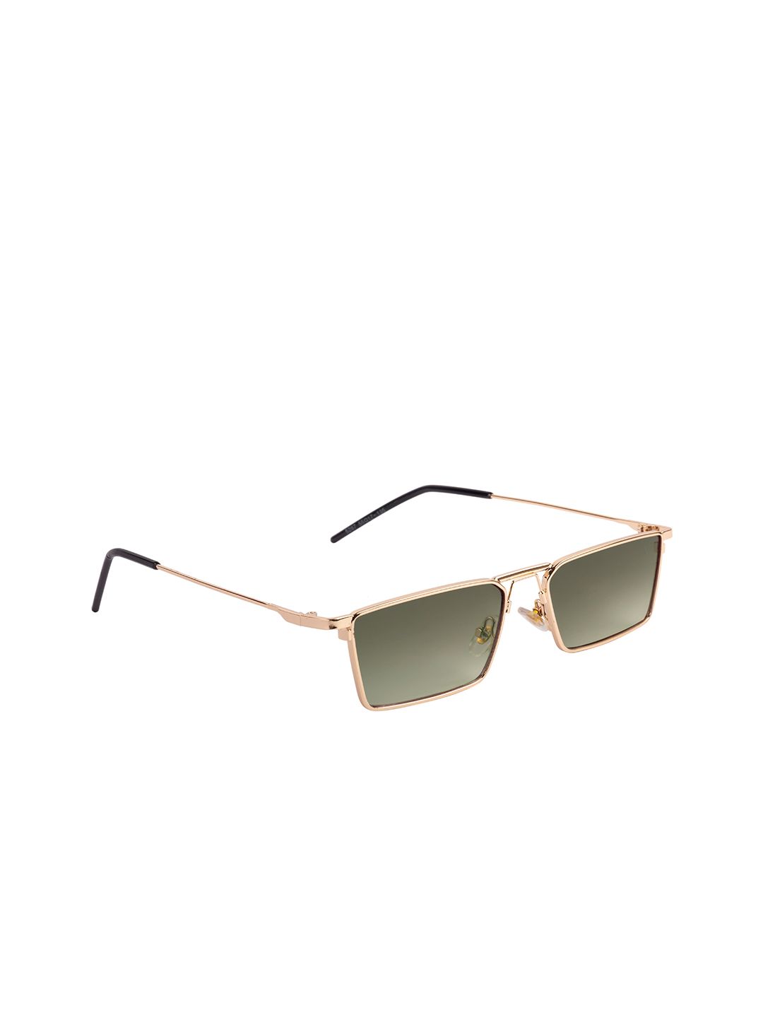 Voyage Unisex Green Lens & Gold-Toned Square Sunglasses with UV Protected Lens-5287MG3578 Price in India