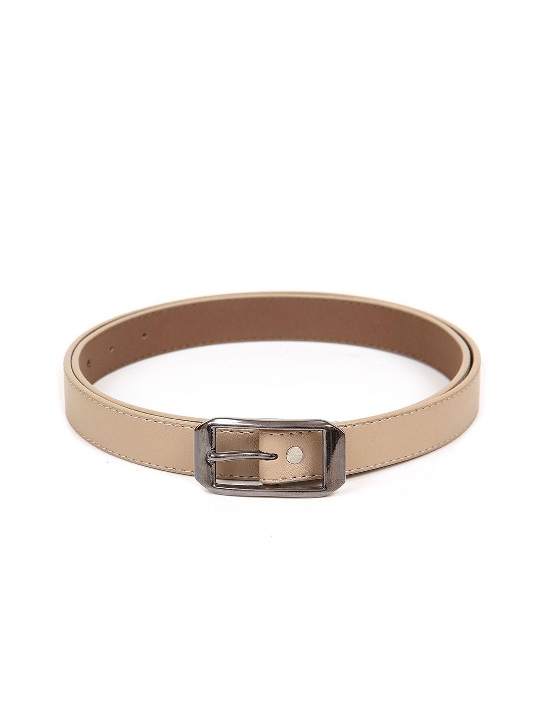 Calvadoss Women Beige Textured Belt Price in India