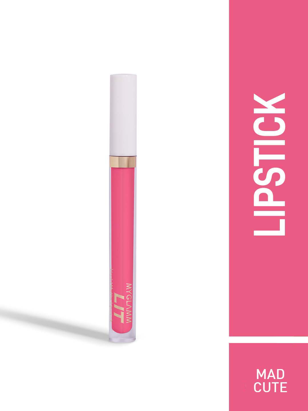 MyGlamm LIT Liquid Matte Lipstick 3 ml - Mad Cute Price in India