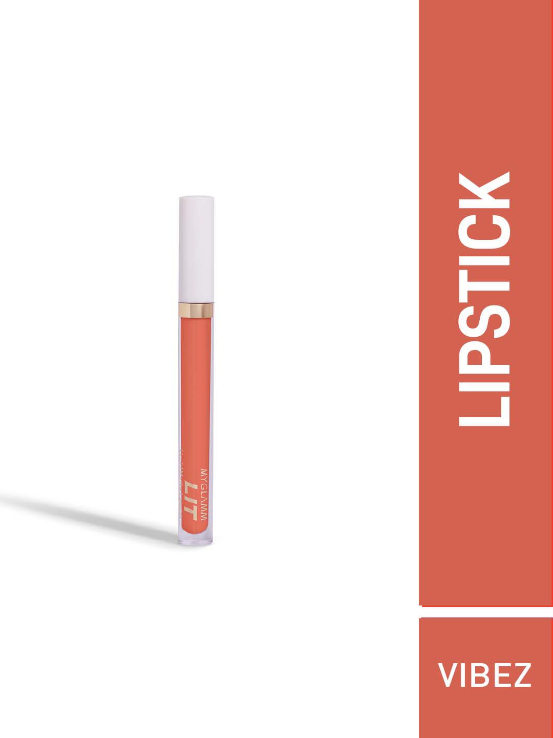 MyGlamm LIT Liquid Matte Lipstick 3 ml - Vibez Price in India