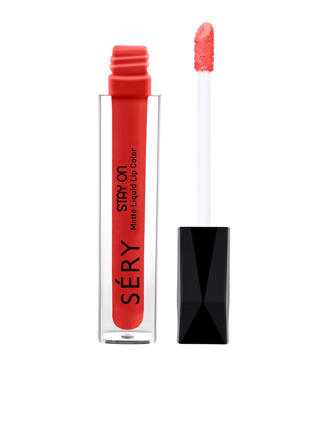 SERY Stay On Liquid Matte Lip Color-Coral Wave LSO-02 Price in India