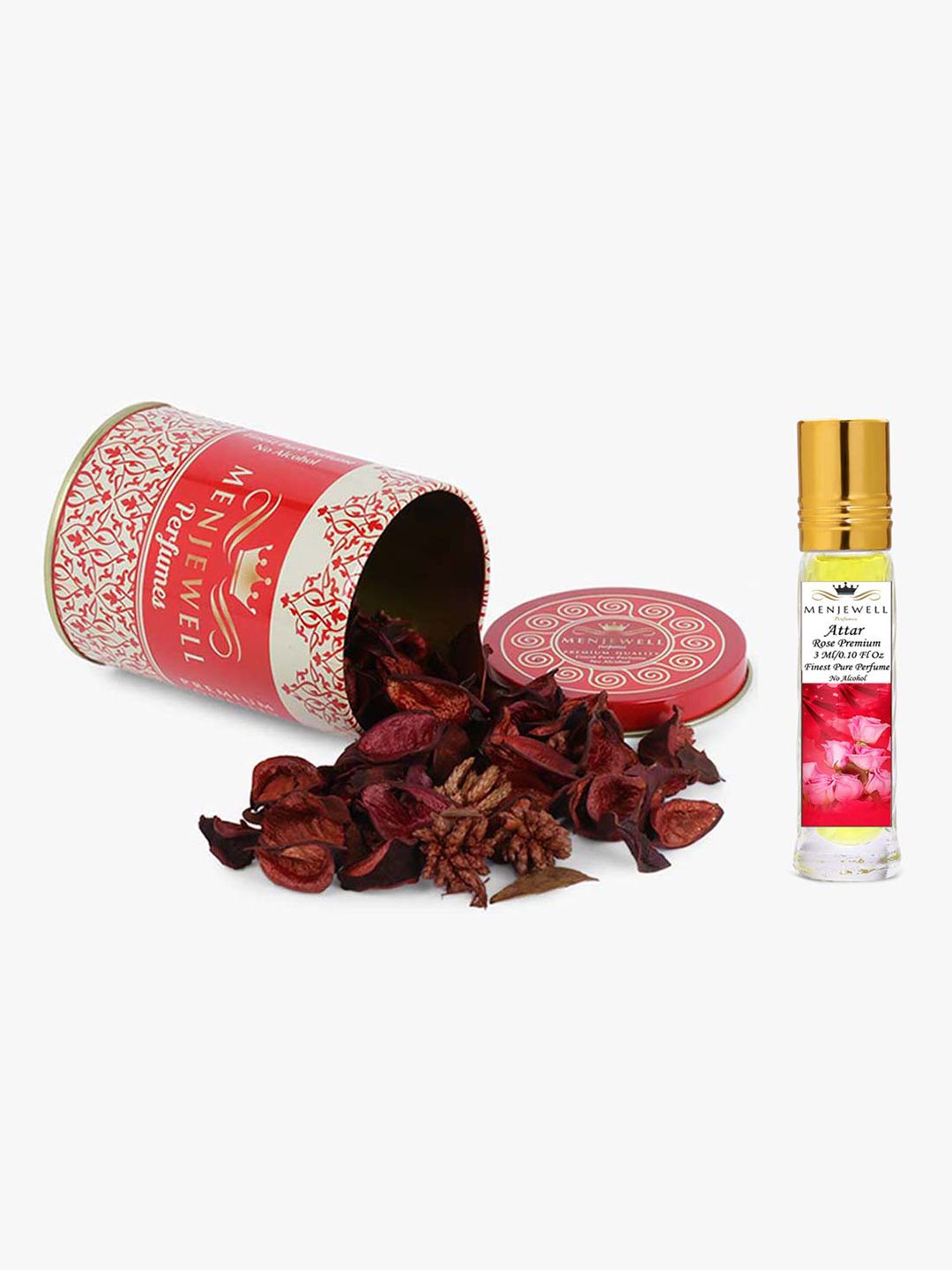 Menjewell Fragrance Premium Rose Long Lasting Perfume 9 ml