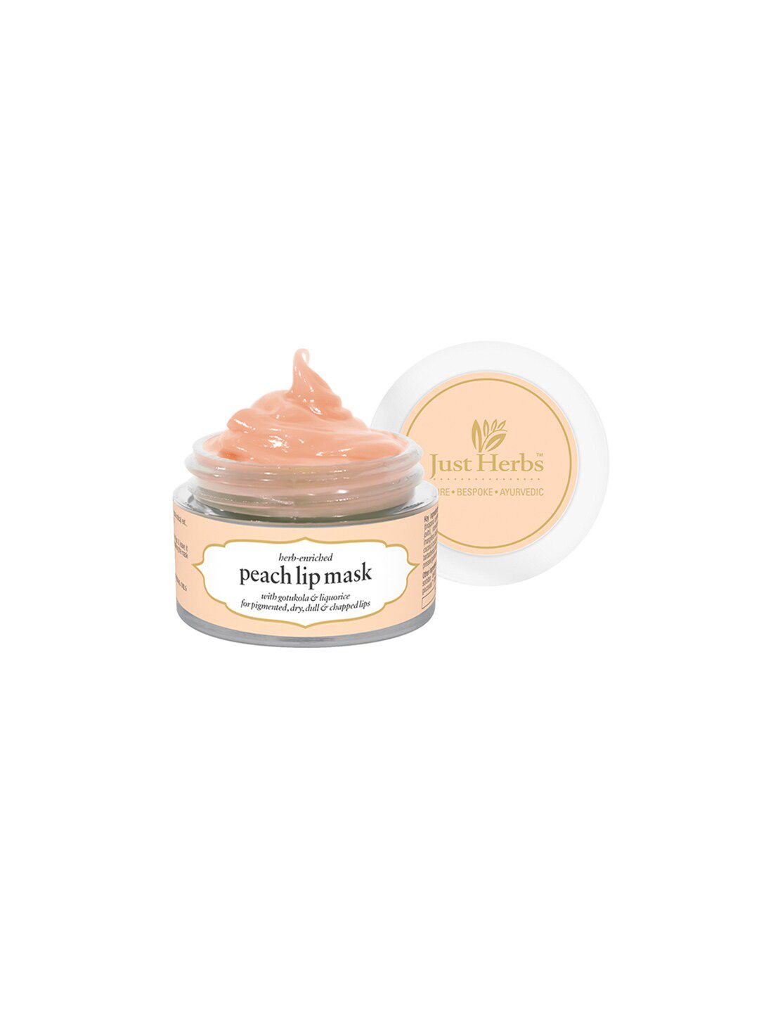 Just Herbs Peach Lip Sleeping Mask 15 g Price in India