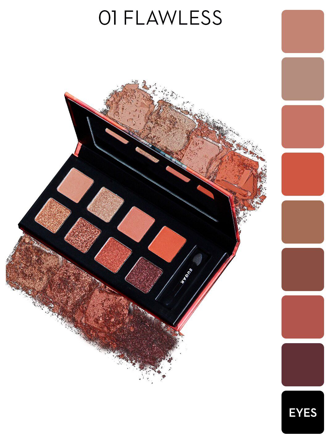 SUGAR Cosmetics Blend The Rules Eyeshadow Palette - 01 Flawless Price in India