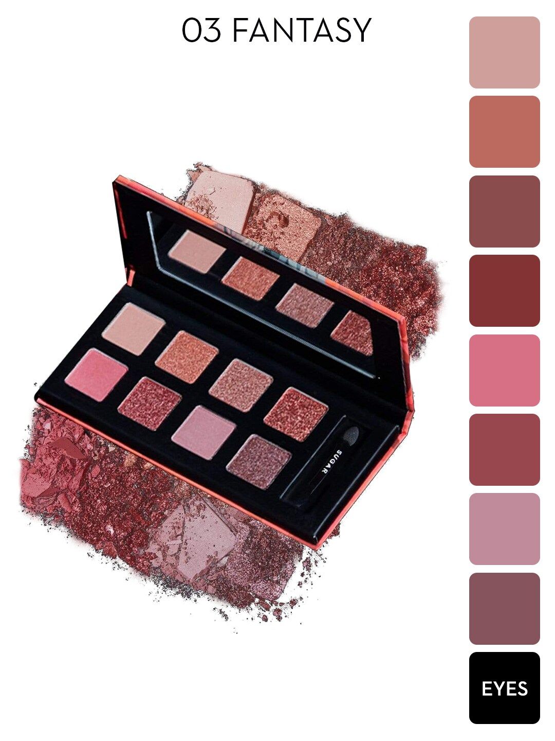 SUGAR Cosmetics Blend The Rules Eyeshadow Palette - 03 Fantasy Price in India