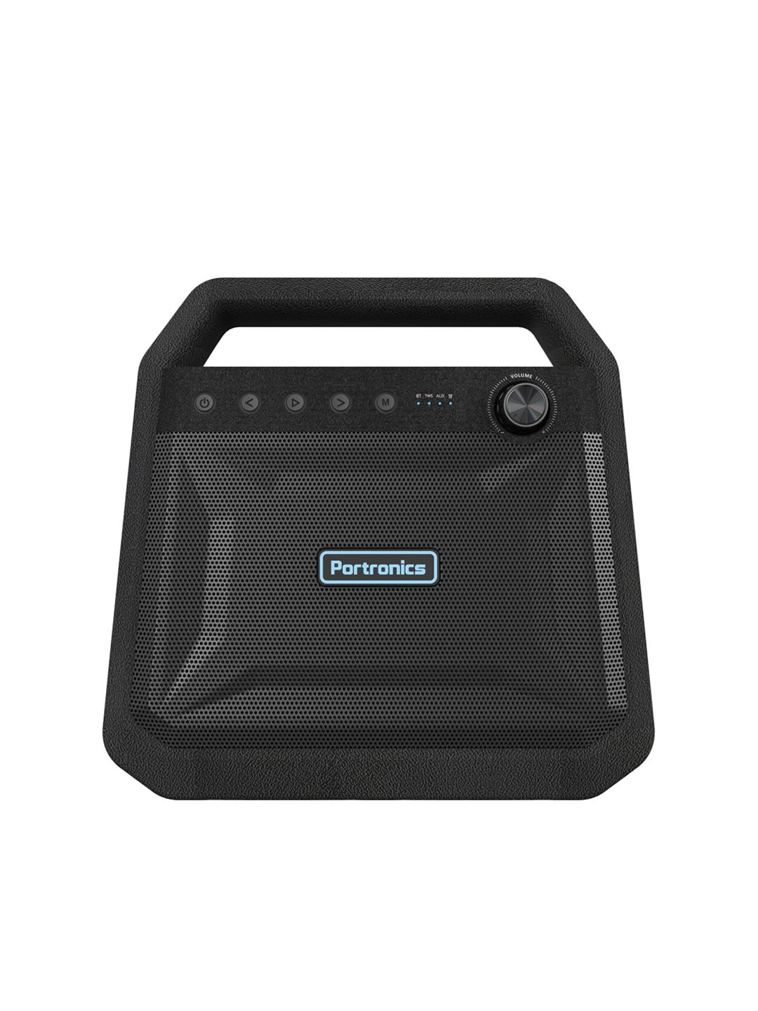 Portronics Black Solid Roar Portable Truly Wireless Bluetooth Speaker Price in India